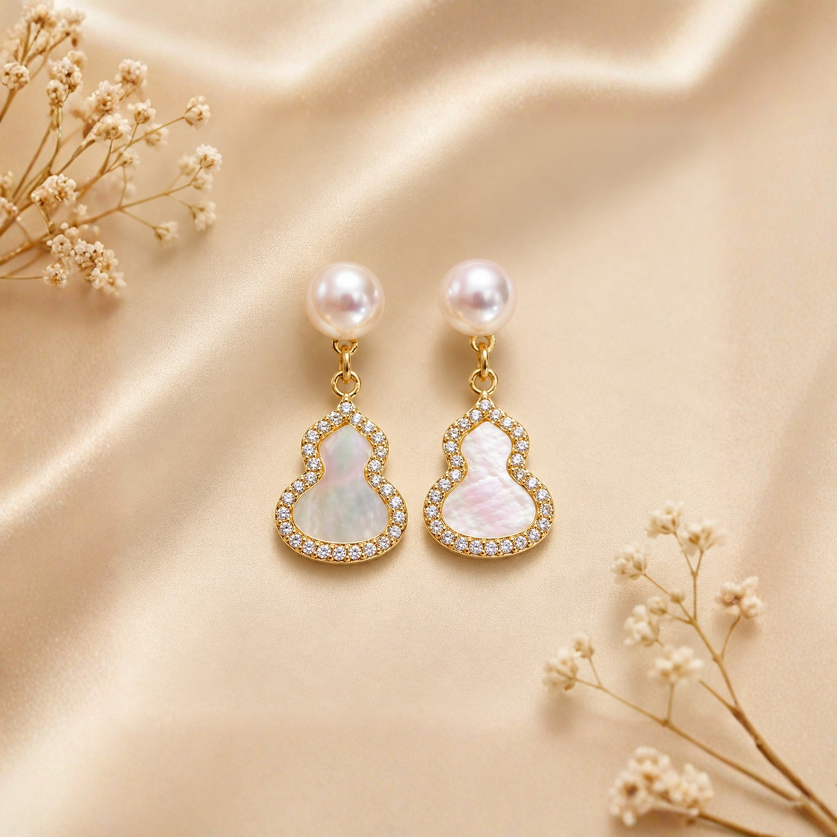 Elowyn™ Pearl Elegance Jewellery Set