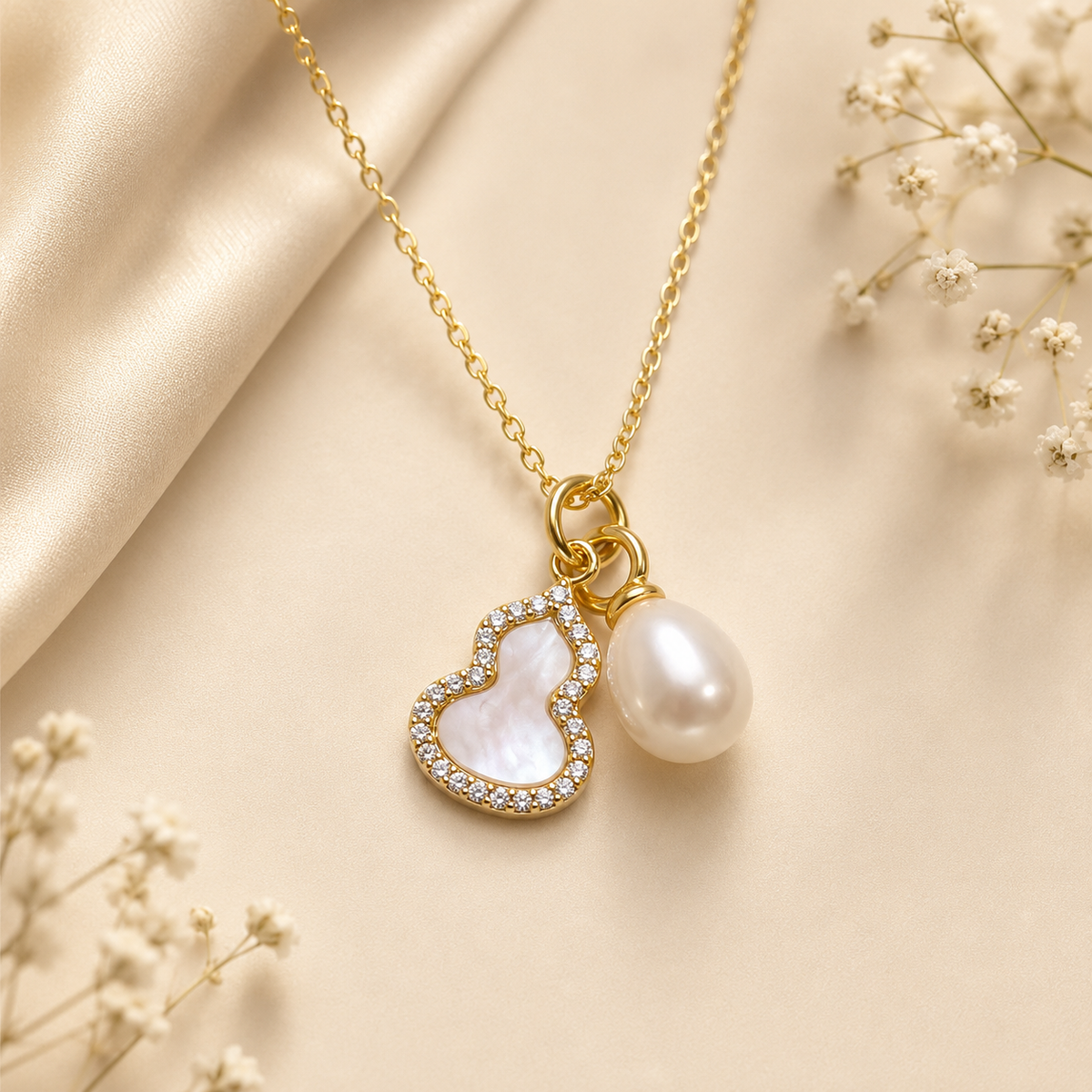 Elowyn™ Pearl Elegance Jewellery Set